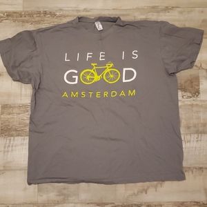 Amsterdam Tee... Life is good!!